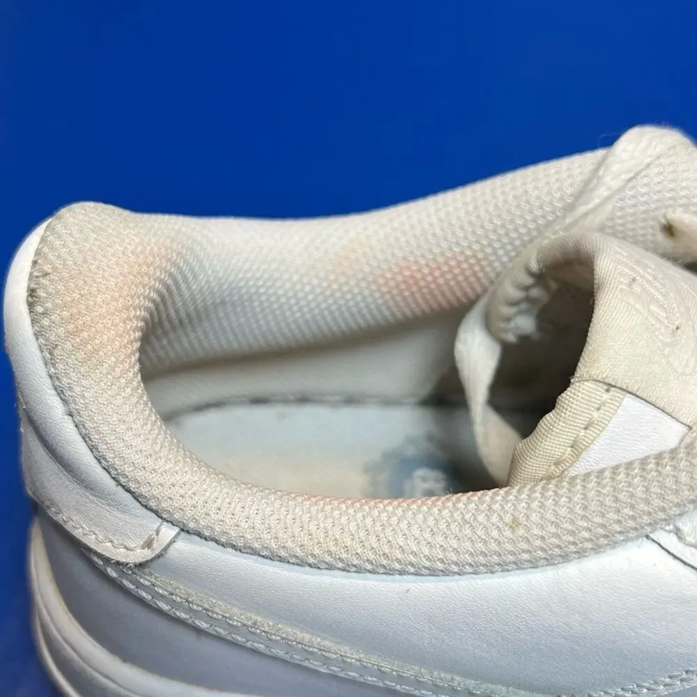 Nike Air Force 1‎ GS Triple White Low Sneakers Youth 6.5 Womens 8 314192-117